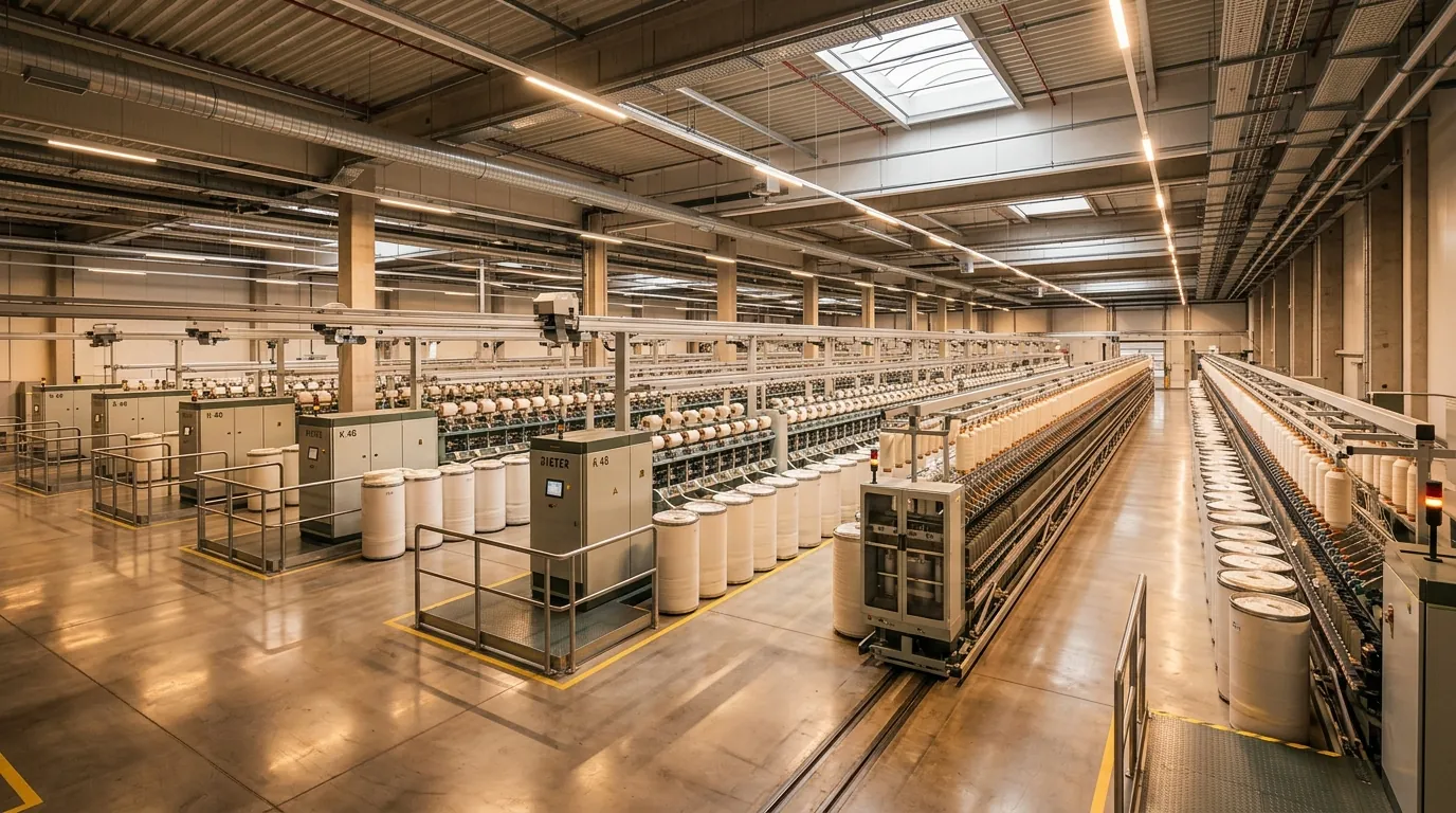 AKR Spinning Mills manufacturing infrastructure