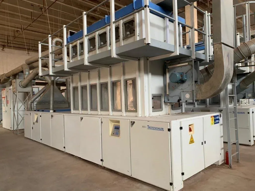 Blowroom Line at AKR Spinning Mills