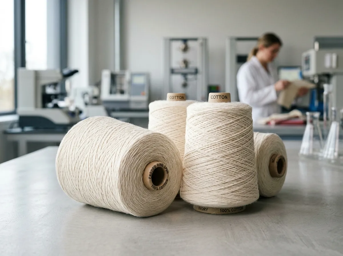 AKR karded cotton yarn cones